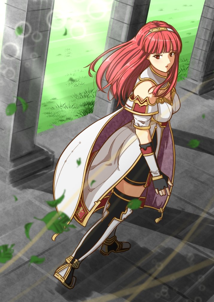celica (fire emblem and 2 more) drawn by boo_cipher