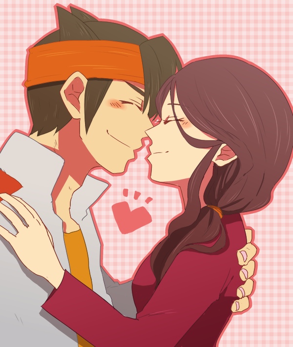 endou mamoru and raimon natsumi (inazuma eleven and 1 more) drawn by mimiw