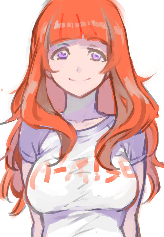 yuki anju (love live! and 1 more) drawn by gj