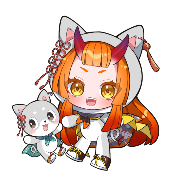 okonomi aki and one-chi (bondlive and 1 more) drawn by ibaraki_natou