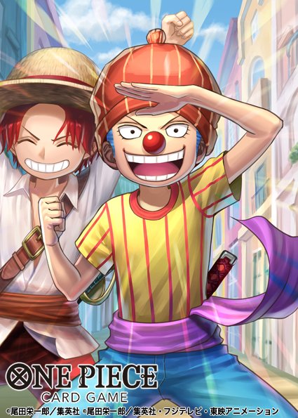 shanks and buggy the clown (one piece and 1 more) drawn by haru_(toyst)
