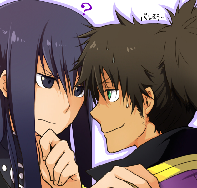 yuri lowell and raven (tales of and 1 more) drawn by maruten_(yogzn721)