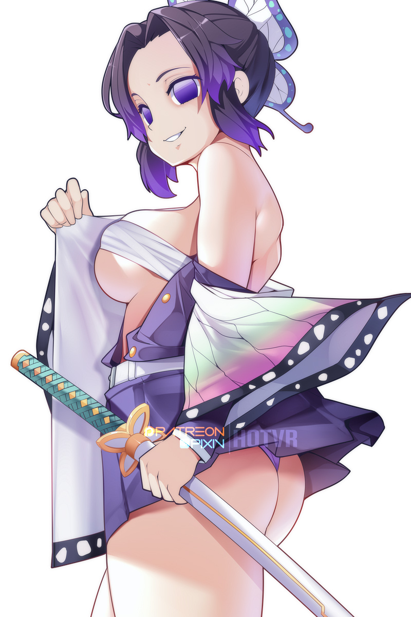 kochou shinobu (kimetsu no yaiba) drawn by hot_vr