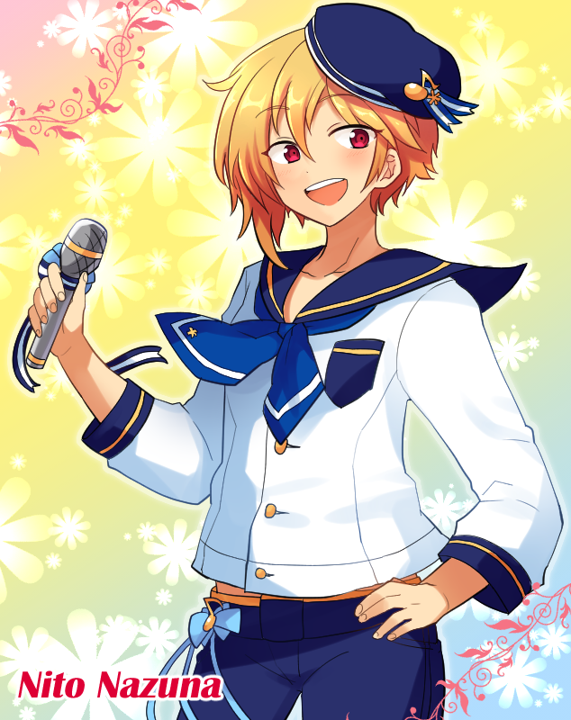 nito nazuna (ensemble stars!) drawn by fukumitsu_(kirarirorustar)