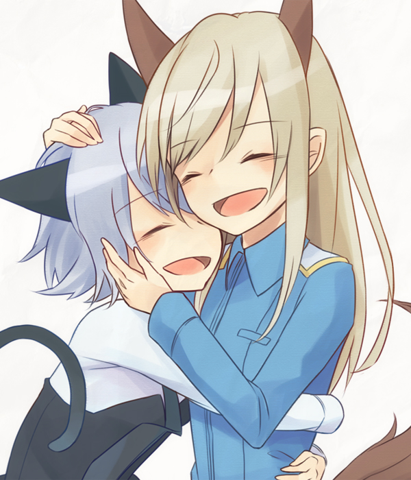 sanya v. litvyak and eila ilmatar juutilainen (world witches series and 1 more) drawn by koma_(remi_398)