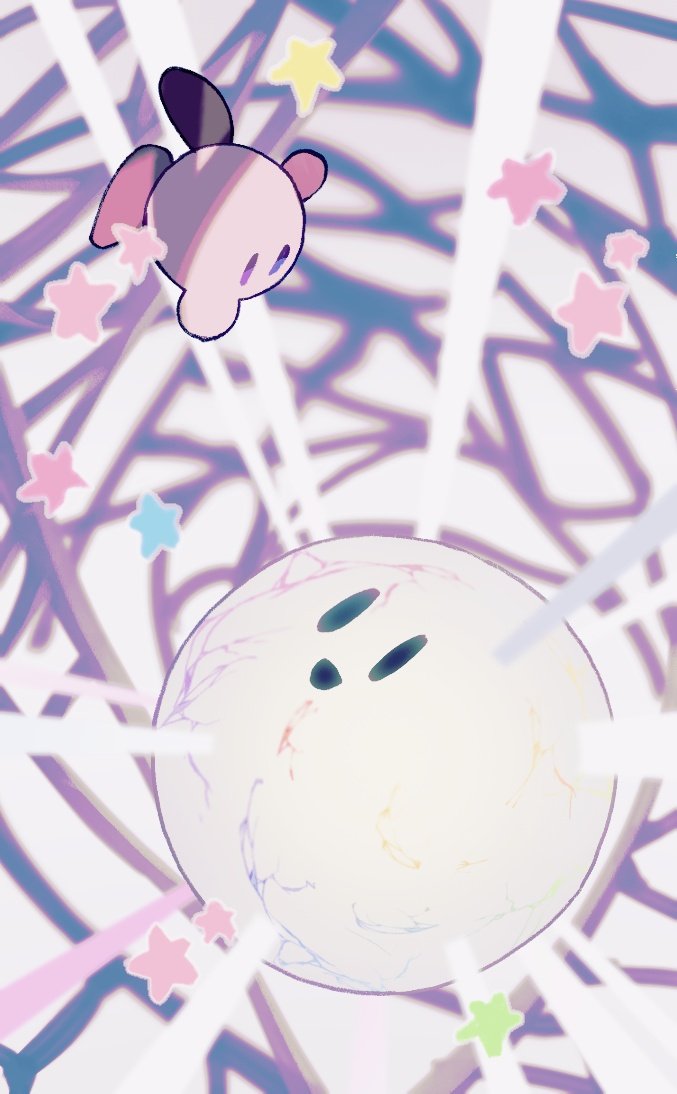 kirby, void termina, and void (kirby and 1 more) drawn by goguma_wagamja