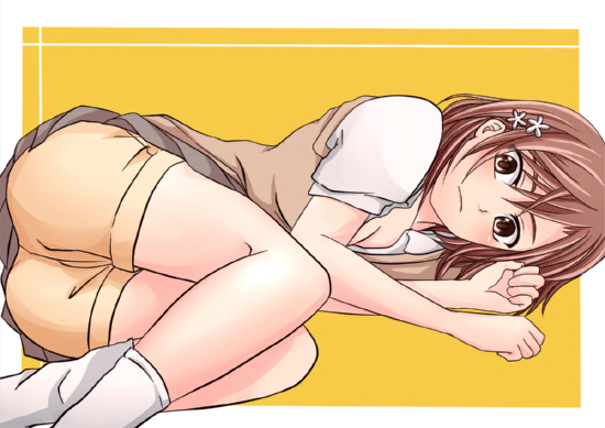 misaka mikoto (toaru majutsu no index and 1 more) drawn by faye_(yuiko055)