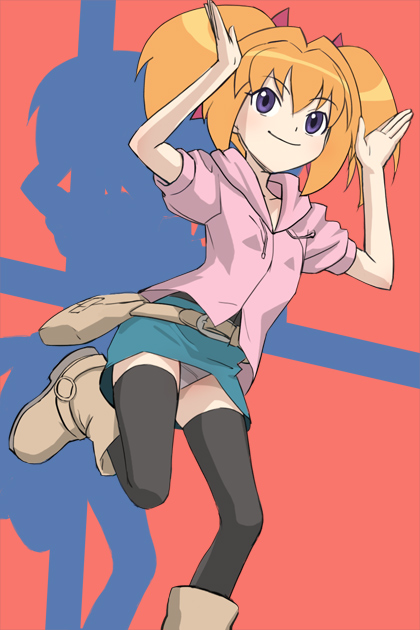 matogawa eri (rocket! bokura wo tsuki ni tsuretette) drawn by haruyama_kazunori