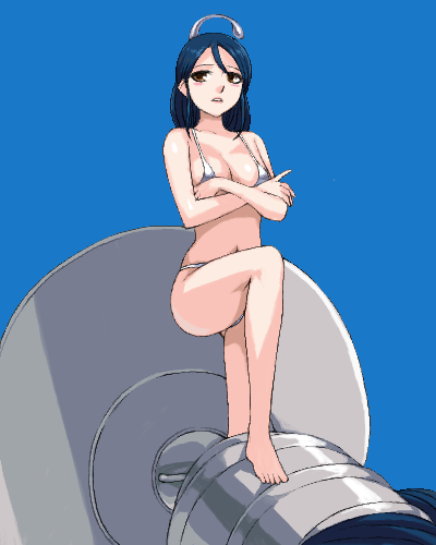 aizawa nagisa (jitsu wa watashi wa) drawn by matoyama