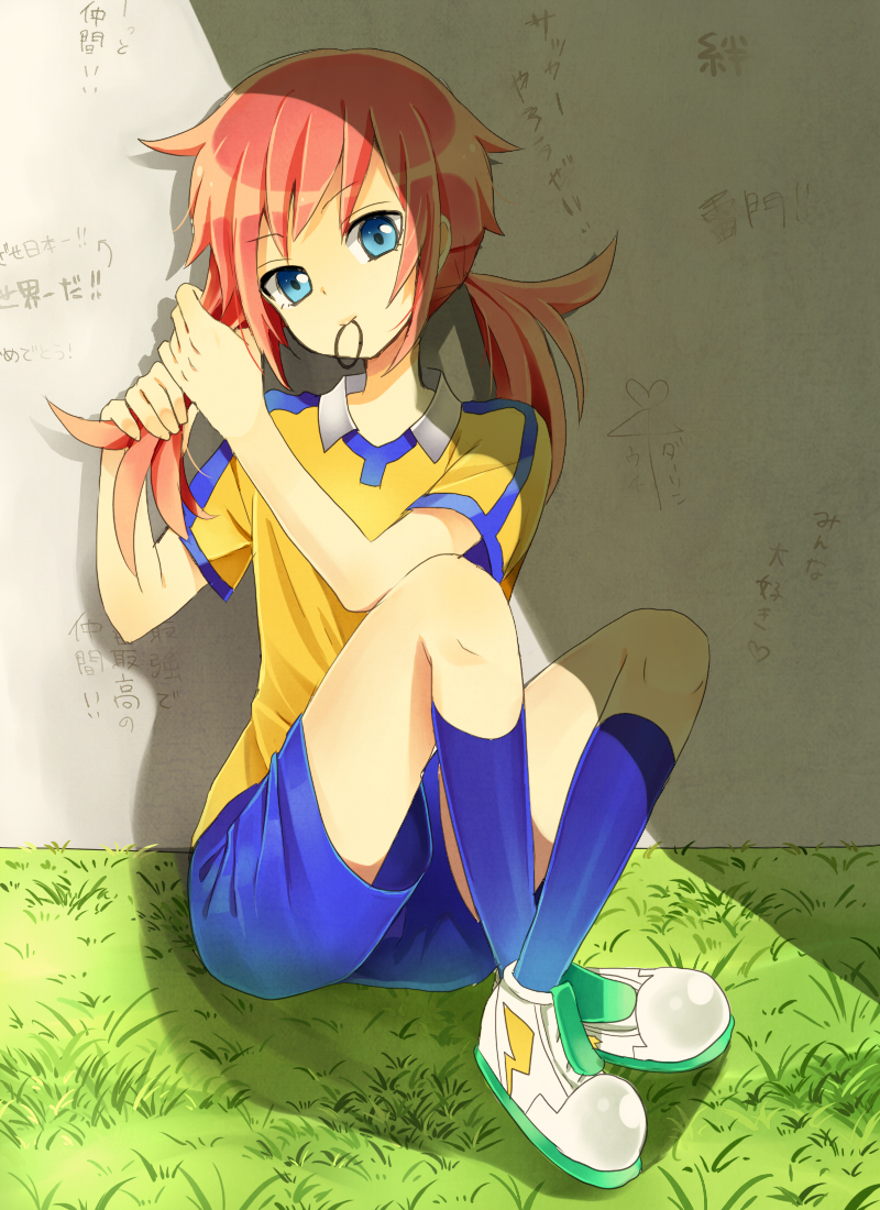kirino ranmaru (inazuma eleven and 1 more) drawn by somezima