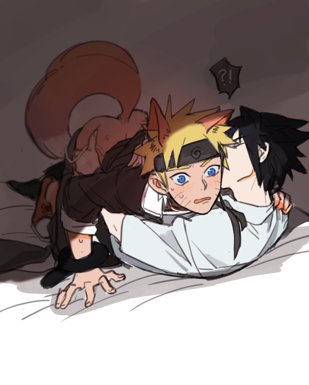 uzumaki naruto and uchiha sasuke (naruto) drawn by jokerplaner