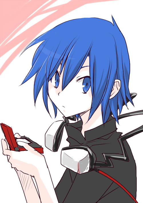 protagonist (devil survivor and 1 more) drawn by hiromu_ps