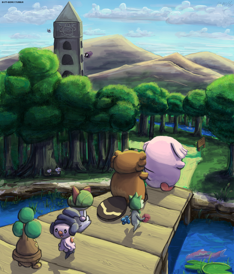 ralts, gastly, magikarp, duskull, starly, and 5 more (pokemon) drawn by mcgmark