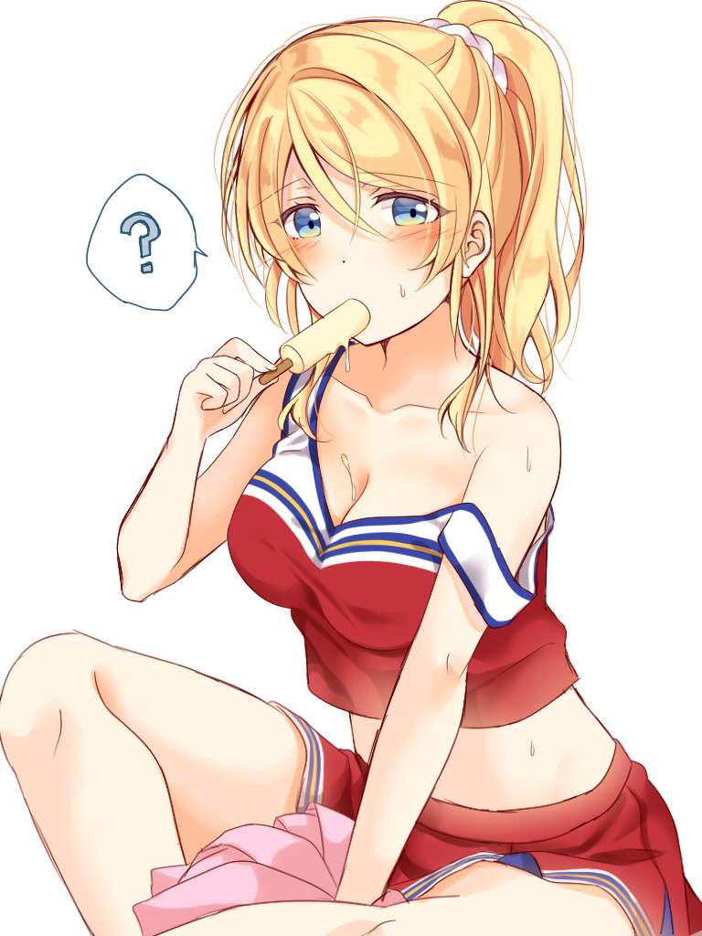 ayase eli (love live! and 1 more) drawn by mogu_(au1127)