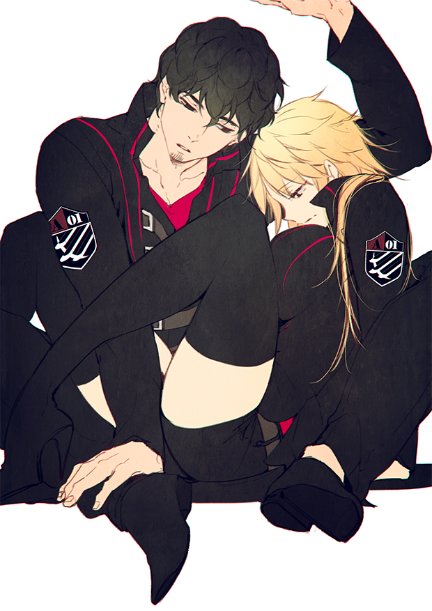 izumi kouhei and tachikawa kei (world trigger) drawn by pepper_fever