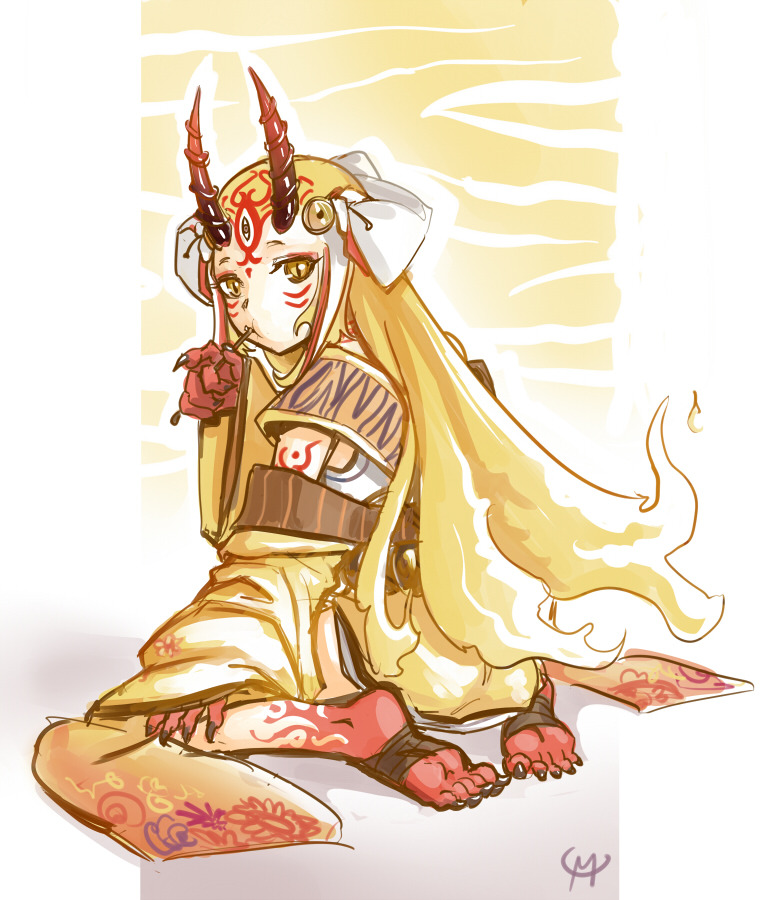 ibaraki douji (fate and 1 more) drawn by maxa'