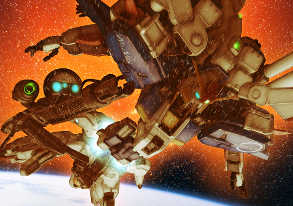 s gundam (gundam and 1 more) drawn by robographer