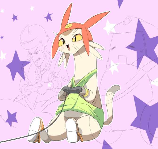 dandy, meow, and qt (space dandy) drawn by lets0020