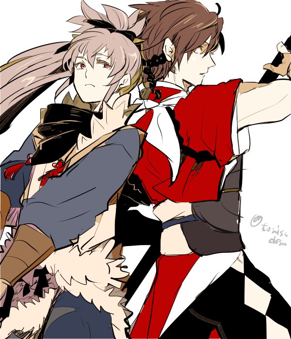 takumi and shiro (fire emblem and 1 more) drawn by torisudesu