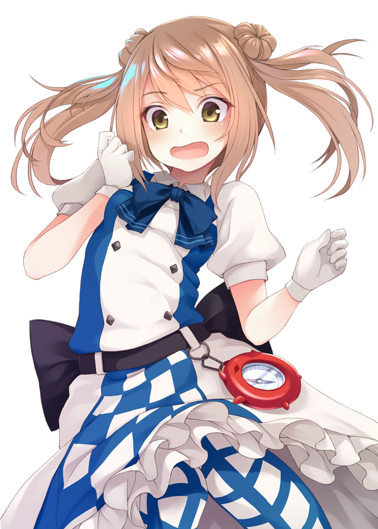 enemy lifebuoy and michishio (kantai collection) drawn by mofu_namako