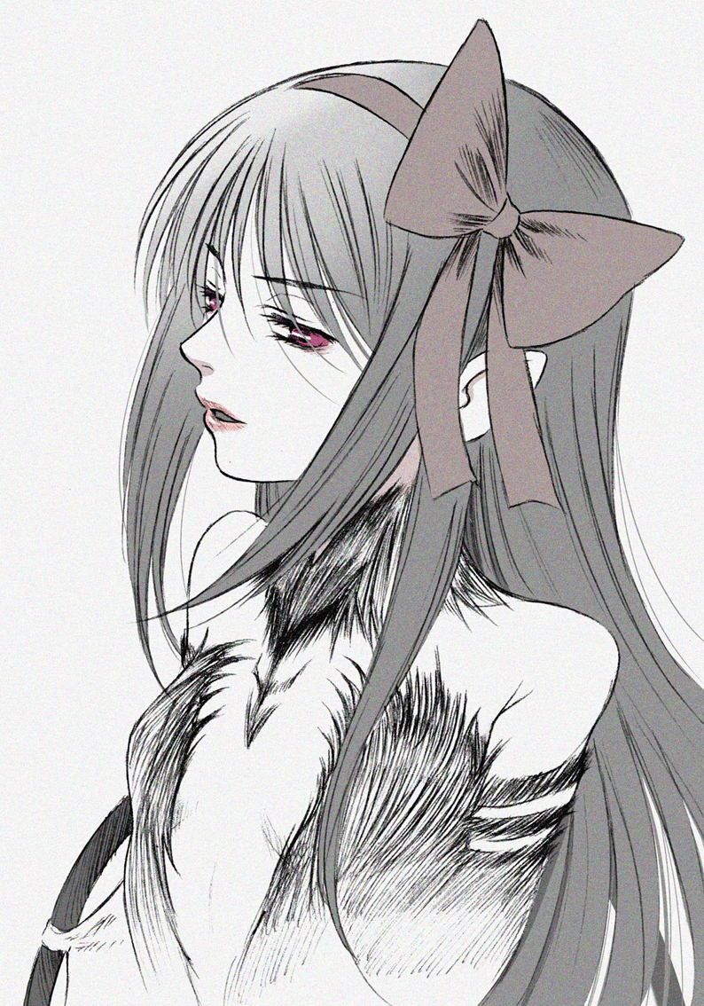 akemi homura and akuma homura (mahou shoujo madoka magica and 1 more) drawn by shinanoya_(satanicad)