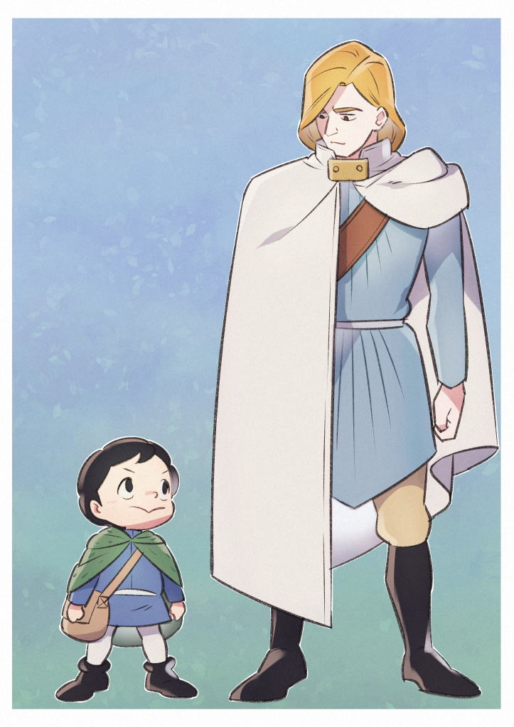 bojji and domas (ousama ranking) drawn by nikomi_(nikomix)