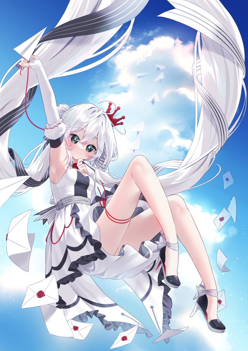 eleanor forte (synthesizer v) drawn by arami_o_8