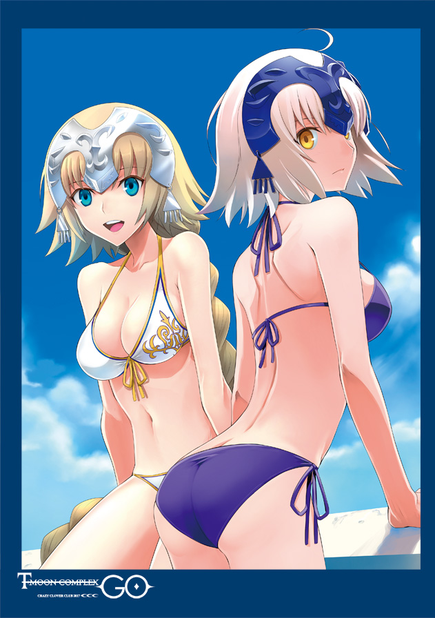 jeanne d'arc alter and jeanne d'arc (fate and 2 more) drawn by shirotsumekusa