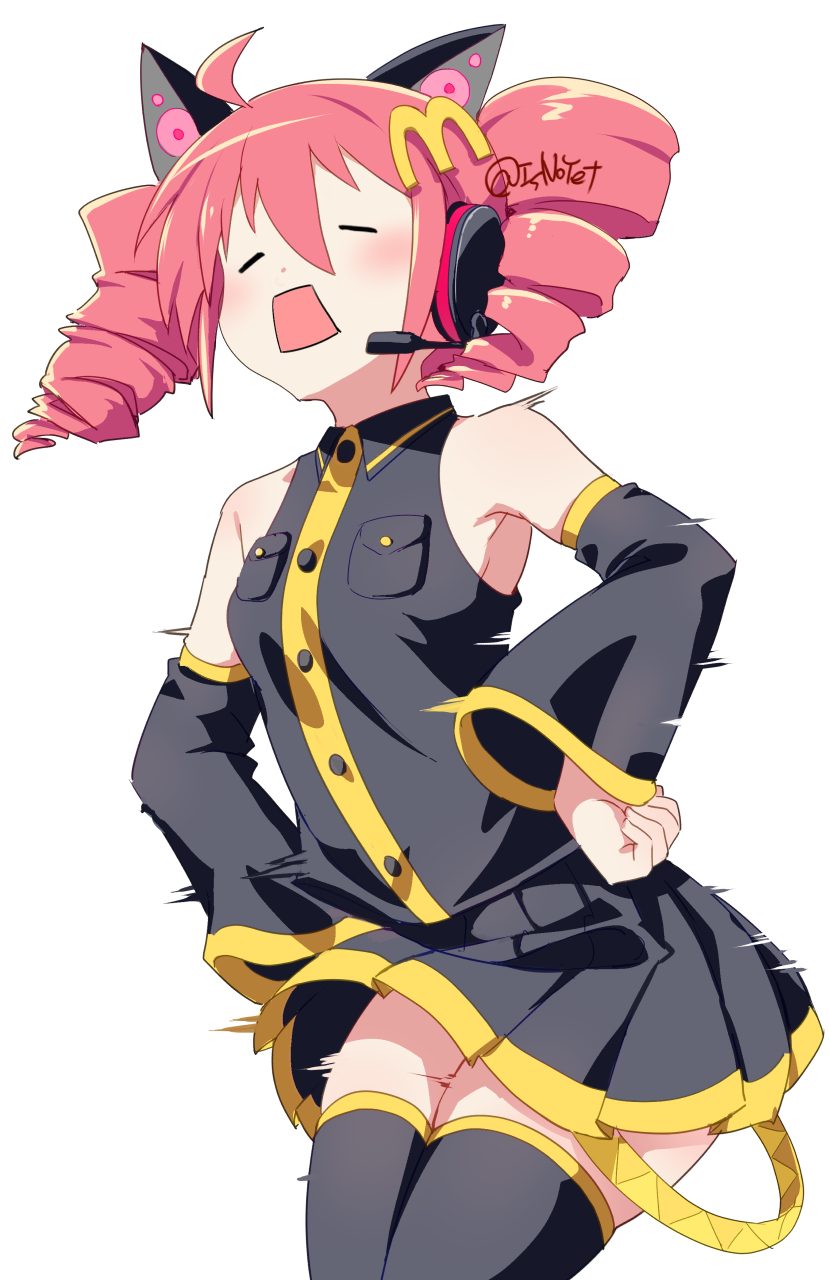 kasane teto and 8toushin (utau and 3 more) drawn by kouki_kuu