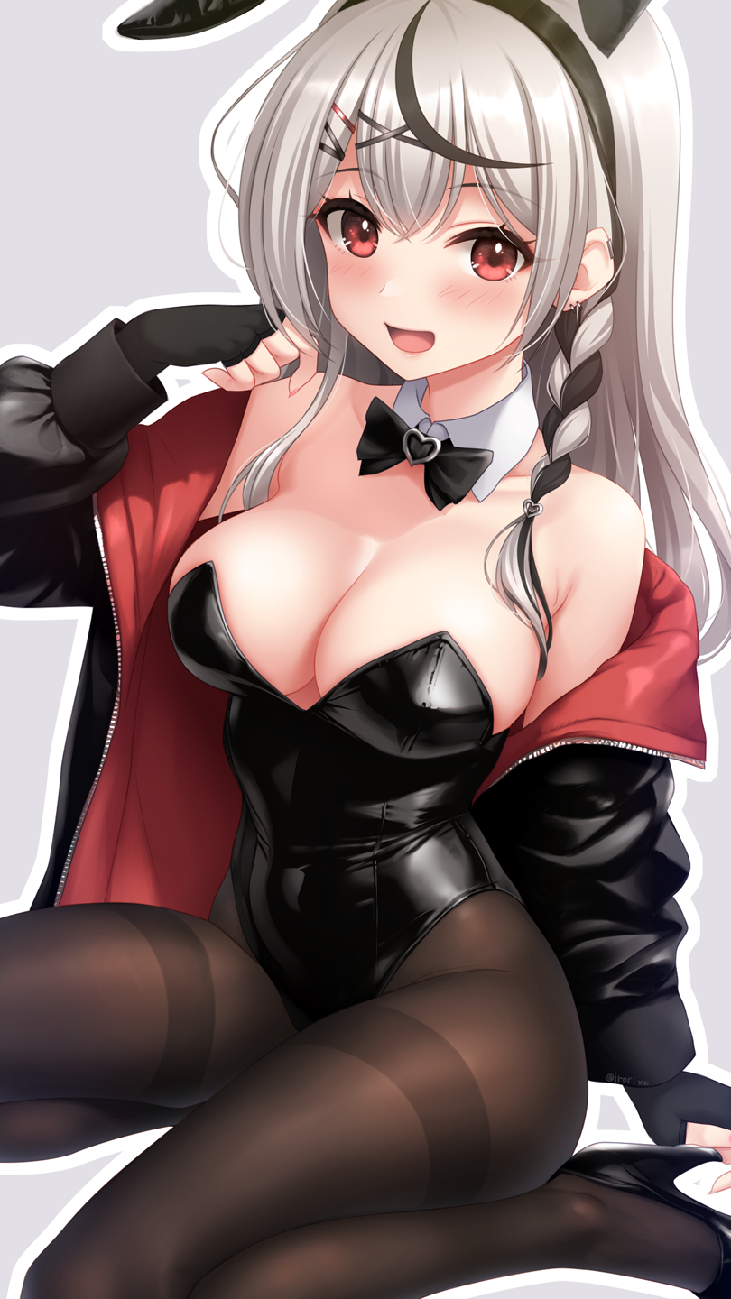 sakamata chloe (hololive) drawn by irori_(irorixc)