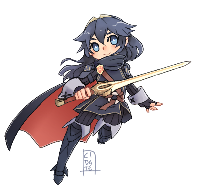 lucina (fire emblem and 1 more) drawn by cidate