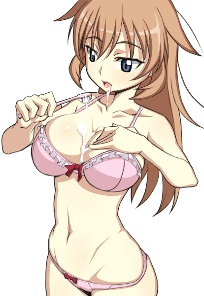 charlotte e. yeager (world witches series and 1 more) drawn by caryo and nanashino
