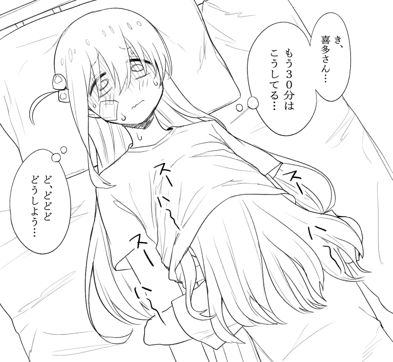 gotoh hitori and kita ikuyo (bocchi the rock!) drawn by ricochet-gou