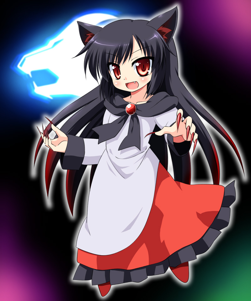 imaizumi kagerou (touhou and 1 more) drawn by hino_hino