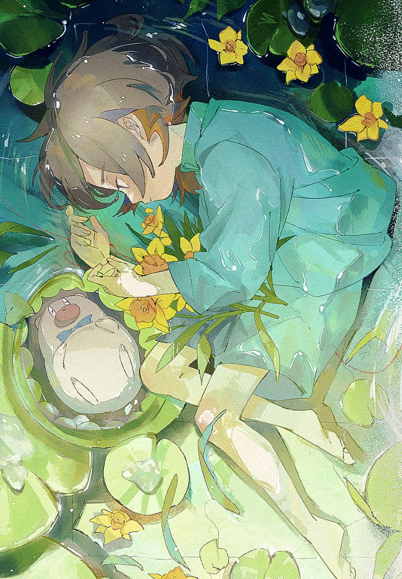nira-chan and uniguri (zutto mayonaka de ii no ni and 1 more) drawn by gr_7