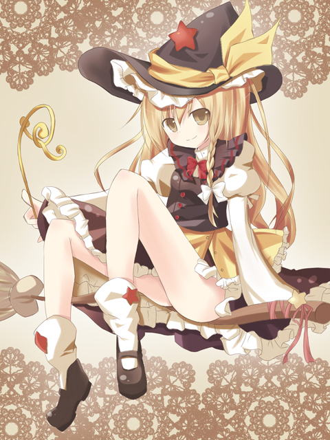 kirisame marisa (touhou) drawn by kagura_(c_h_r_o_e)