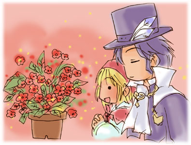 frederic chopin and polka (trusty bell) drawn by fuju