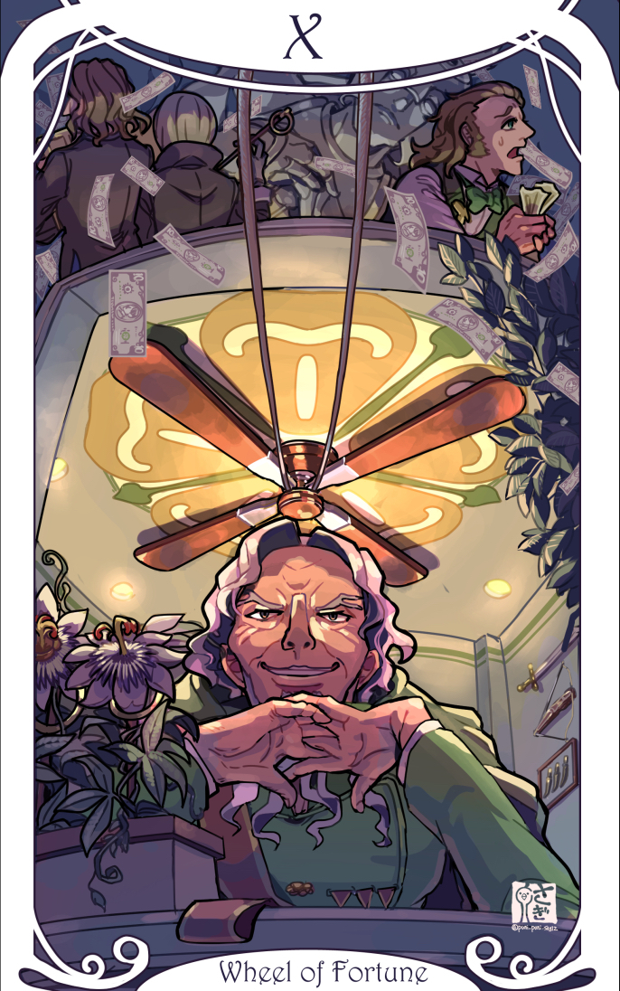 shih-na, quercus alba, colias palaeno, and manny coachen (ace attorney and 2 more) drawn by saginoko