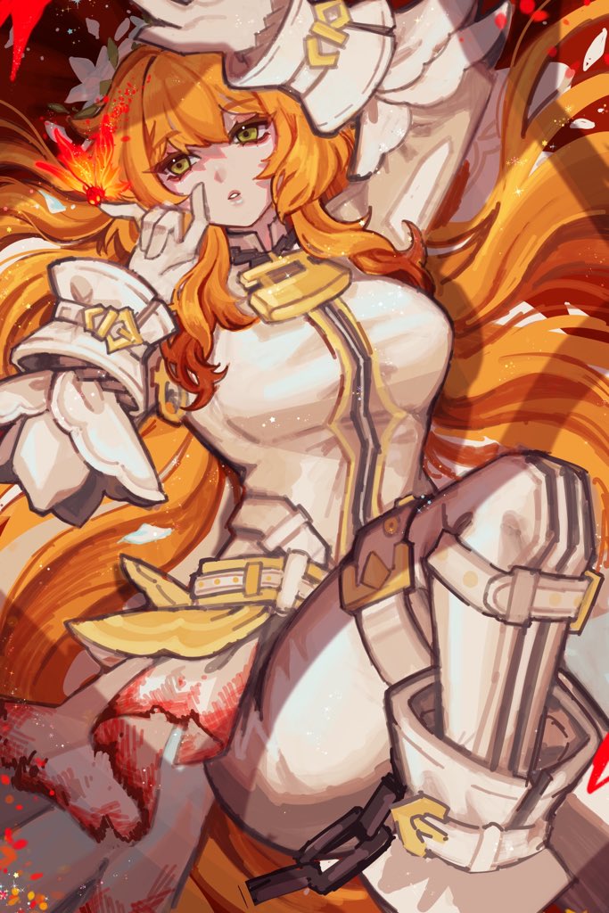 ishmael, nero claudius, and ardor blossom moth (fate and 4 more) drawn by beanni