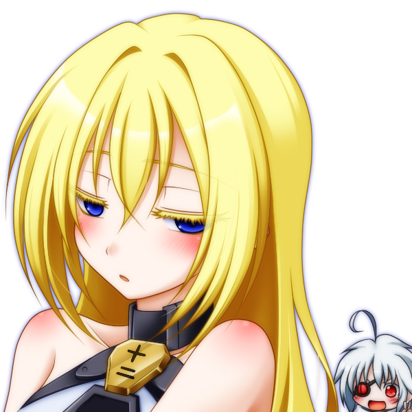 nu-13 and mu-12 (blazblue) drawn by abitasu