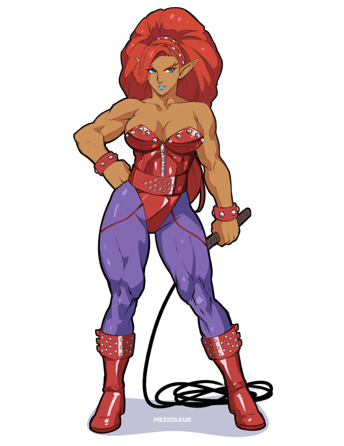 urbosa and angela belti (the legend of zelda and 2 more) drawn by meziosaur