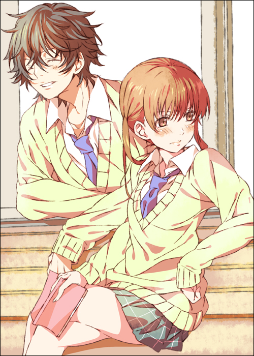 mizutani shizuku and yoshida haru (tonari no kaibutsu-kun) drawn by mizuki_makoto