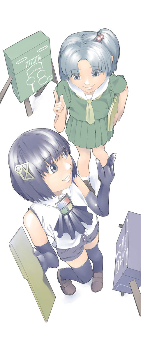 98-tan and 98se-tan (os-tan and 1 more) drawn by akinbo_(hyouka_fuyou)