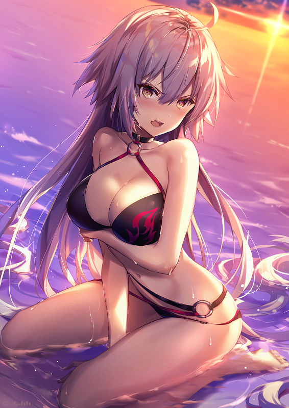jeanne d'arc alter (fate and 1 more) drawn by riichu