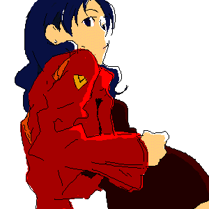 katsuragi misato (neon genesis evangelion) drawn by gen_(susono01)