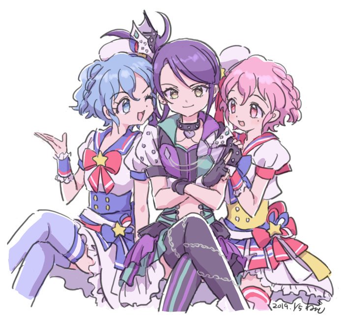 reona west, dorothy west, and toudou shion (pretty series and 1 more) drawn by rituyama1