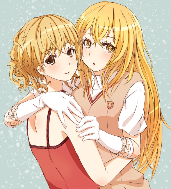 shokuhou misaki and gokusai kaibi (toaru majutsu no index and 1 more) drawn by sakasana_(kaisen_teikoku)