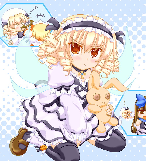 star sapphire, luna child, and sunny milk (touhou) drawn by marimo_(artist)