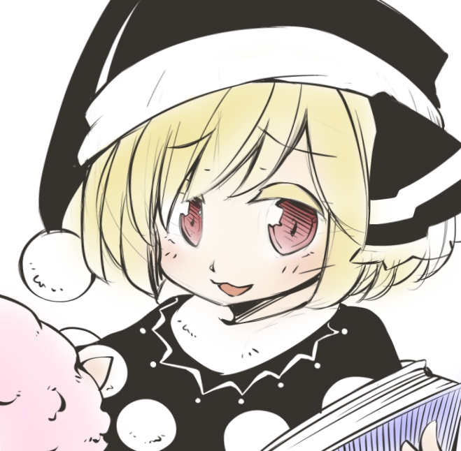 rumia and doremy sweet (touhou) drawn by jagabutter