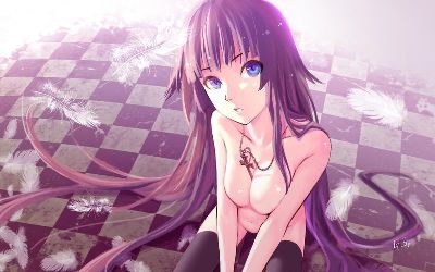 senjougahara hitagi (monogatari and 1 more) drawn by as109